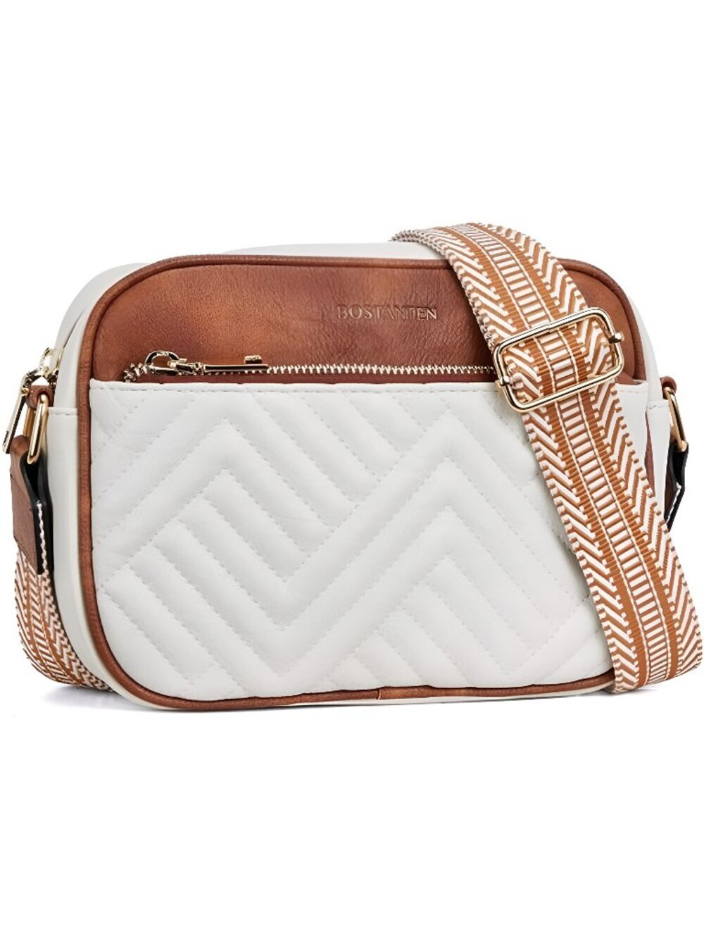 Quilted Crossbody Bags for Women Vegan Leather Purses Small Shoulder Bag
